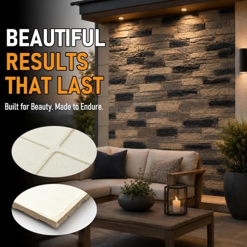 48" x 24" Faux Stone Wall Panel Wall Panels - Image 5