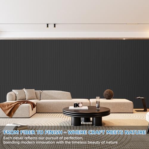 CIUIUTIC Acoustical Wall Panels, 6 Pack 20x20 Acoustic Wall Panels, Decorative - Image 4
