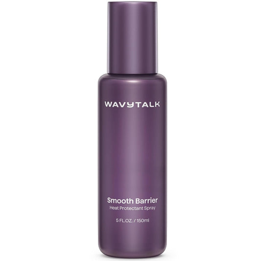 wavytalk Smooth Barrier Heat Protectant Spray for Hair, Thermal Protection Spray for All Hair Tools to Smooth&Hydrate, Up to 450℉ Protection, Damage Repair&Frizz Control, Lightweight Formula, 5 Fl Oz