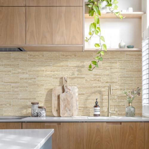 STICKGOO 10-Sheet Backsplash Peel and Stick Subway Tile - Image 3