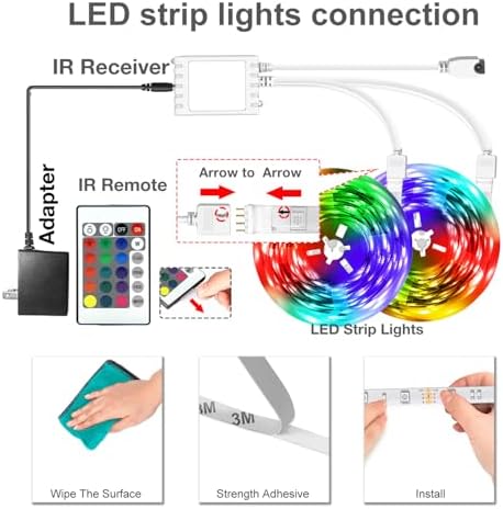 DAYBETTER Led Strip Lights 200 ft Smart Strips - Image 4
