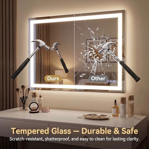 GLSLAND 24"x36" LED Bathroom Mirror - Image 6