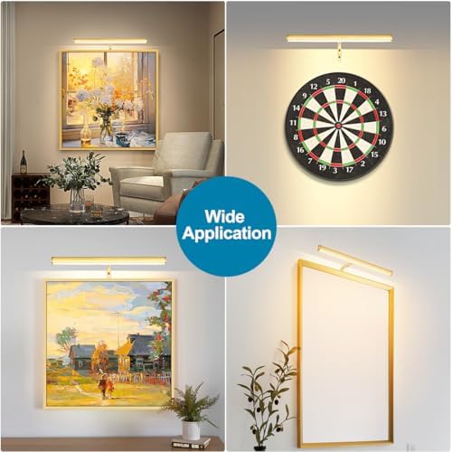 LED Picture Lights for Paintings Plug in, Adjustable Art Light Gallery Wall - Image 7