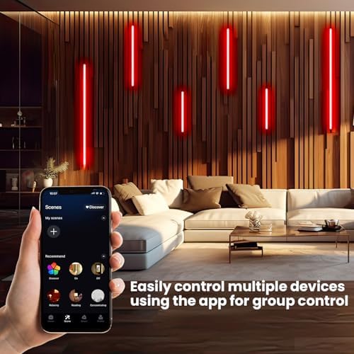 SHUNLEE 6 Pcs RGB Smart Recessed Lighting - Image 6