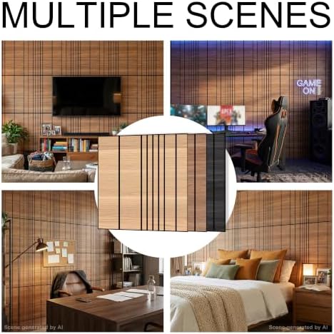 WoveN SounD Acoustic Wall Panels, 8 Pack, 23.6x23.6 in - Image 5