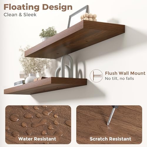 24 Inch Floating Shelves for Wall - Image 4