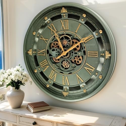 ImprovingLife The Gears Clock 26'' inch Wall Clock by THEGEARSCLOCK