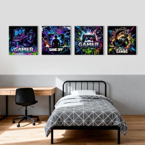 Video Game Wall Art Cool Gaming Room Decoration - Image 6