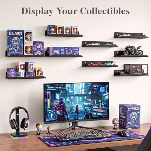 Lifewit Acrylic Floating Shelves - Image 2