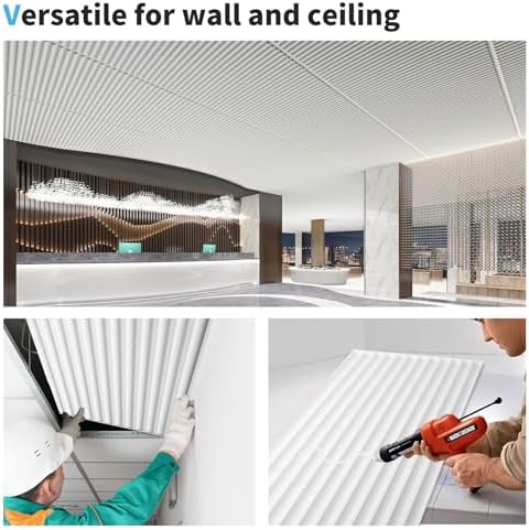 Art3d Semi-Cylinder 3D Drop Ceiling Tiles, 2 x 4 ft - Image 6