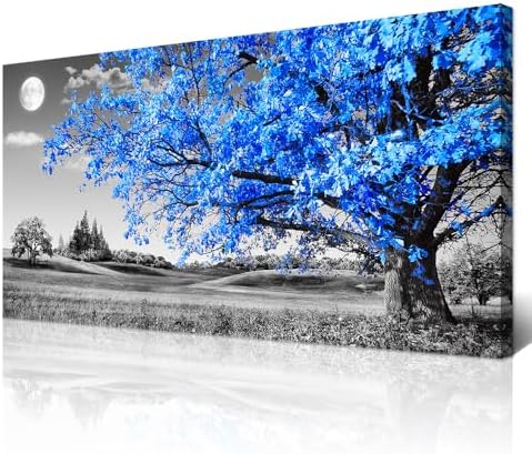 Wapluam Canvas Wall Art For Living Room Modern Wall Decor For Bedroom Black And by Wapluam