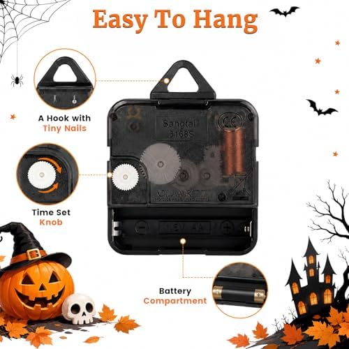 Halloween Wall Clock - Image 6