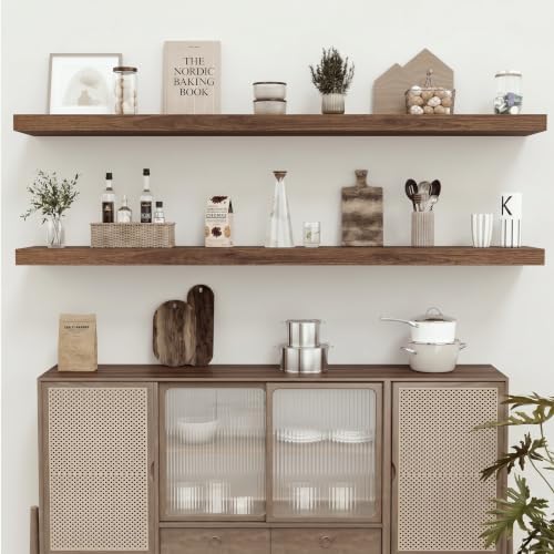 Vivelove 12 in Deep Floating Shelves 60x12” Set of 1 - Image 5