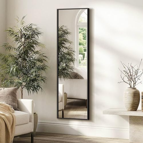 FICTOR Full Length Mirror with Stand, Floor Standing Mirror - Image 7