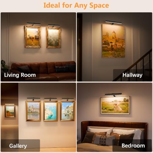 Innovative Insert-Type Picture Light, No-Drill Magnetic Mount - Image 6
