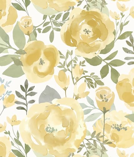 Orainege Peel and Stick Wallpaper Floral Wallpaper by Orainege