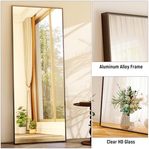 GLSLAND 64"x21" Full Length Mirror, Full Body Mirror - Image 4