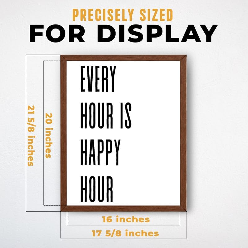 InkFlow Posters Every Hour Happy Hour Canvas Poster - Image 3