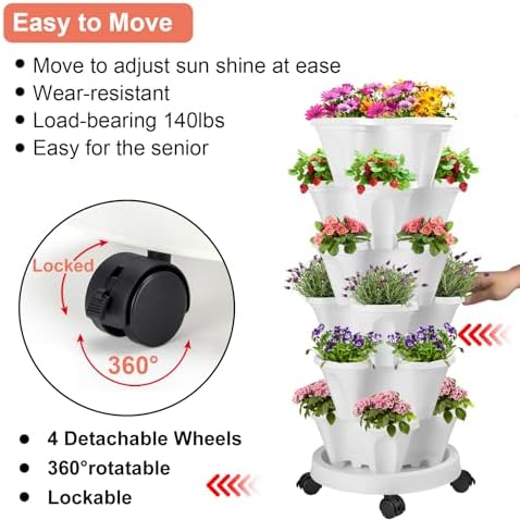 GameXcel Vertical Planter Tower - Image 4