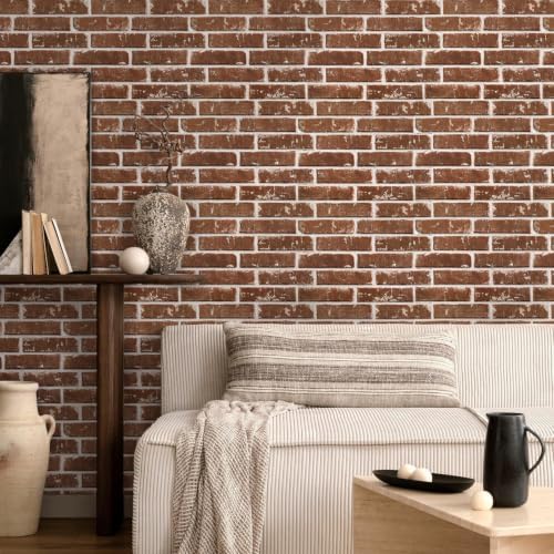 COMSTICKC 3D Faux Brick Wall Panels Peel and Stick - Image 3