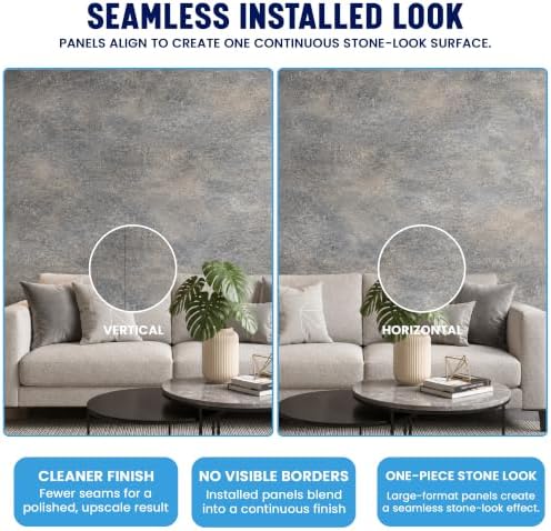 Dundee Deco Faux Stone Wall Panel Sample, 6x6 in - Image 2