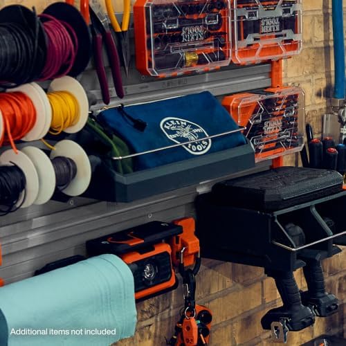 Klein Tools 54863MB MODbox Wall Narrow Shelf, Modular Tool Storage Rack - Image 6