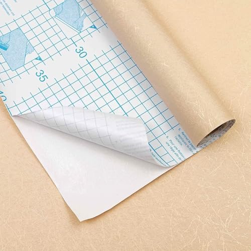 Beige Peel and Stick Self Adhesive Wallpaper Countertop Contact Paper - Image 2