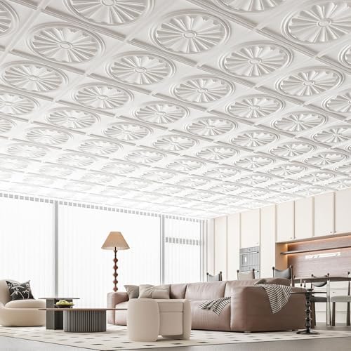 Art3dwallpanels Ceiling Tiles 12 Pack, 24 x 24 Inch - Image 6
