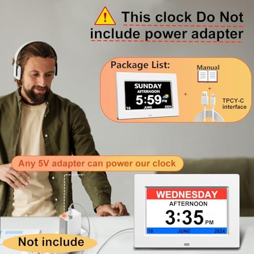 AINFTIME DST Digital Clock - Image 2