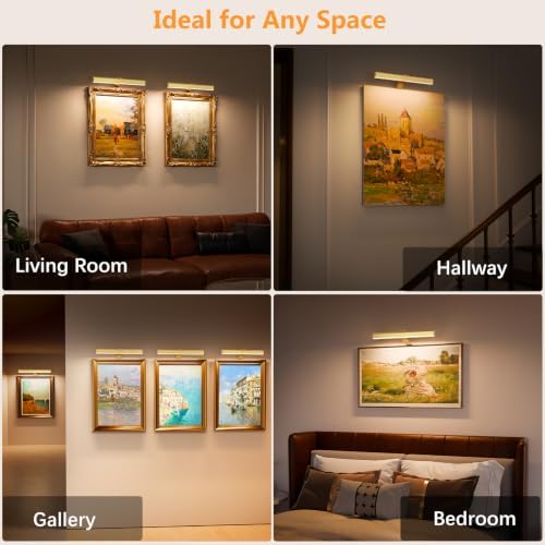 Innovative Insert-Type Picture Light, No-Drill Magnetic Mount - Image 6