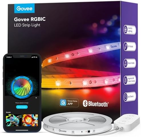 Govee 16.4ft RGBIC LED Strip Lights, LED Lights by Unknown