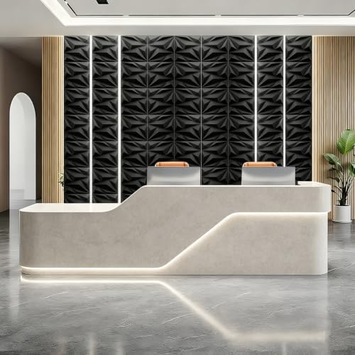 Decorative 3D Wall Panels, 33 Pack Textured PVC Tiles 12x12 Inch, Modern Wall - Image 7