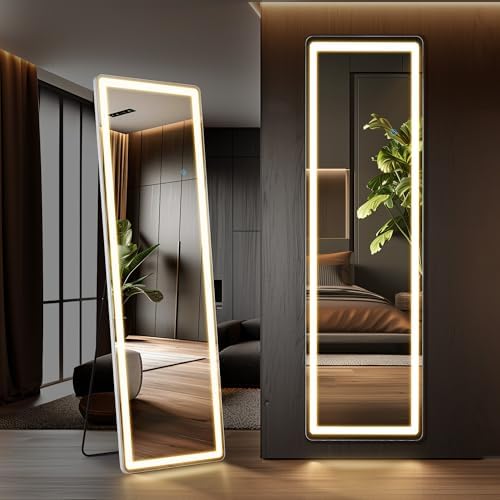 DUMOS 16" x 60" LED Full Length Mirror by DumosLifestyle