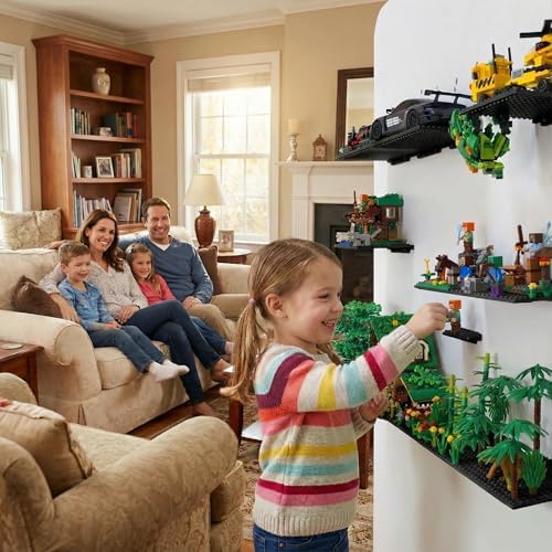 12 Pack Mini Wall Display Shelves - Image 2