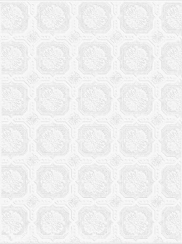 12011 Small Square Paintable Wallpaper Roll by GrahamandBrown