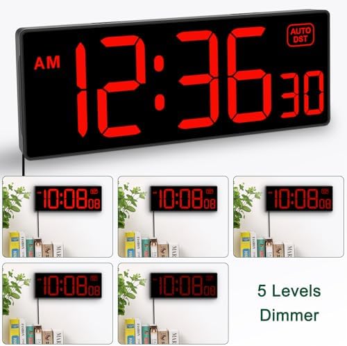 Soobest LED Digital Wall Clock - Image 4