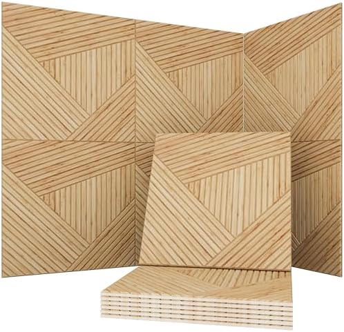 Soon Global Acoustic Wall Panels, Timber Spiral by SoonGlobal