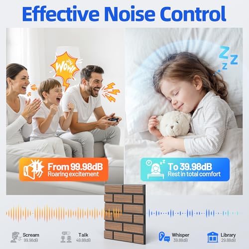 Self-Adhesive Acoustic Panels High Density Sound Proof Foam Panels - Image 2