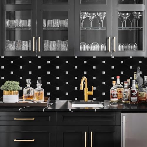 STICKGOO Peel and Stick Backsplash, 10 Sheets Kitchen Mosaic Tile Sticker - Image 3