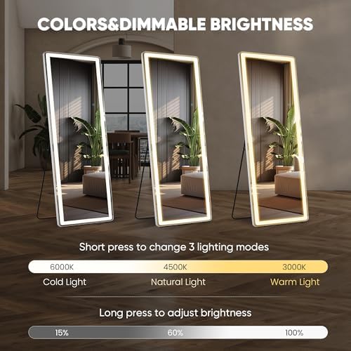 21"x64" LED Full Length Mirror - Image 3