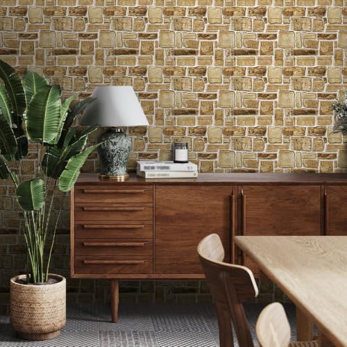 COMSTICKC 3D Faux Stone Wall Panels Peel and Stick - Image 2