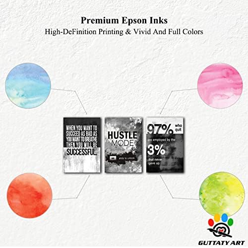 Office Wall Art-3 Panel Motivational Art, Inspirational Quotes Canvas - Image 5