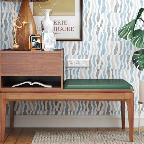 GloryTik Geometric Peel and Stick Wallpaper, Modern Self Adhesive Waterproof - Image 5