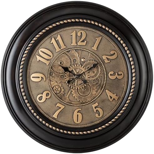 Pacific Bay Rodalben 24 inch Wall Clock, 3-D Aluminum Dial - Image 5