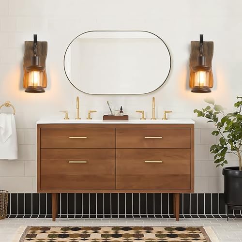 Farmhouse wall sconces Rustic wall sconces Indoor wall Lights 2pack - Image 4