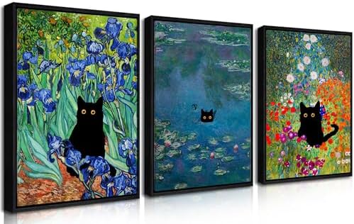 Monet Wall Art Set of 3 by MUWAKWallArt