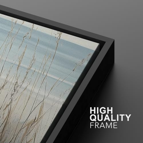 MUDECOR Framed Canvas Print Wall Art Set Coastal Dune Grass - Image 6