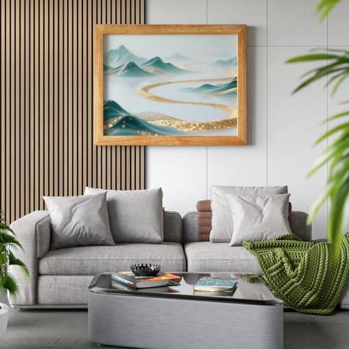 Art3d 94 x 12.6 Inch Acoustic Lightweight Slat Wall Panel - Image 2