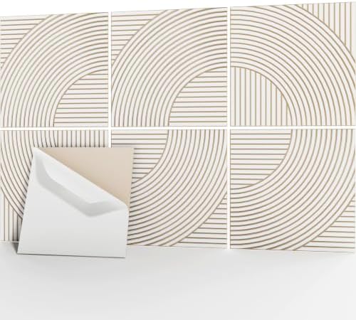 Acoustic Wall Panels 23.62 x 23.62 Inch, Noise Reduction & Echo Control Sound by JaneTech