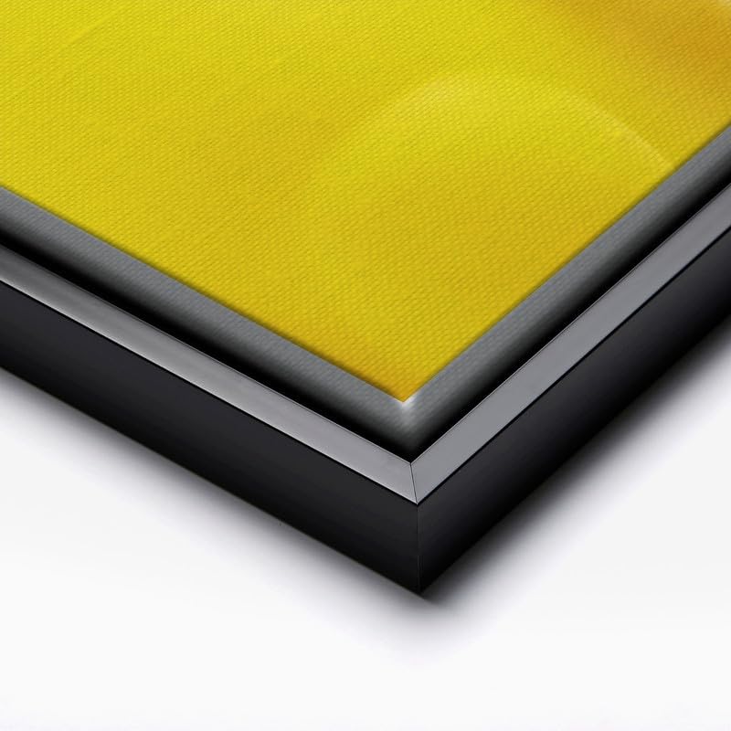 InkFlow Posters Yellow Rubber Duck Canvas Poster - Image 2